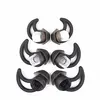 XRHYY 3 pares de aislamiento de ruido auriculares de silicona consejos para Bose Soundsport Wileless QC20 QC30 en la oreja (negro) ► Foto 3/6