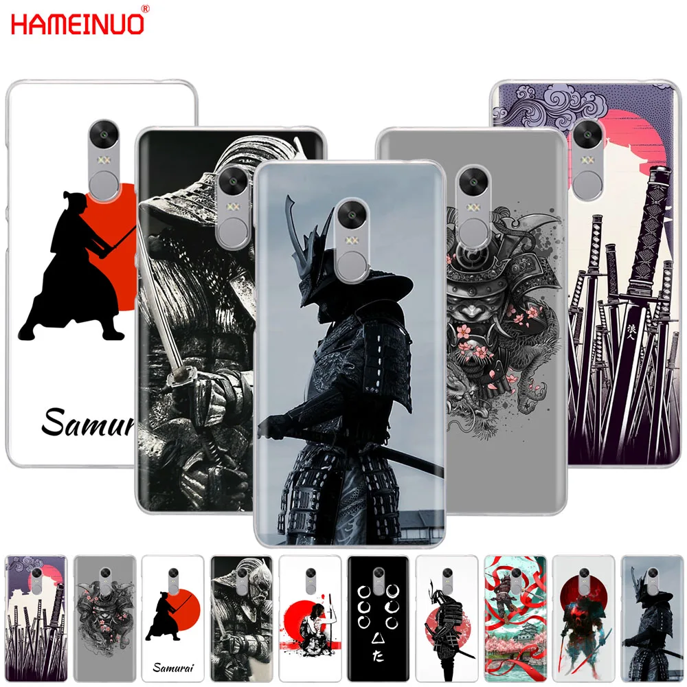 

HAMEINUO Samurai Cover phone Case for Xiaomi redmi 5 4 1 1s 2 3 3s pro PLUS redmi note 4 4X 4A 5A