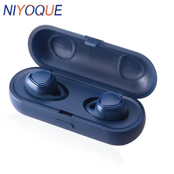 

NIYOQUE Wireless TWS Bluetooth Headphones Sports Waterproof Mini Bluetooth Headsets With Charge For IOS Android Xiaomi Huawei