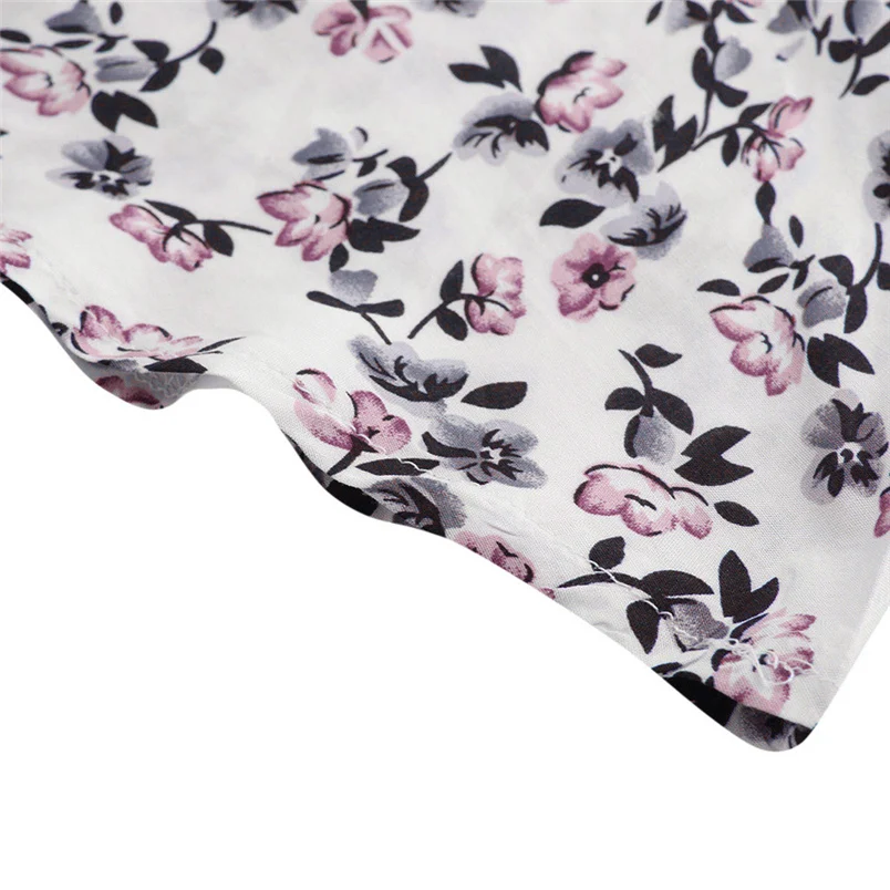 Women Dress 2018 New Floral Print Bohemian Off Shoulder Sleeveless Mini Bodycon Dress Casual Sexy Beach Party Dress F#J06 (14)