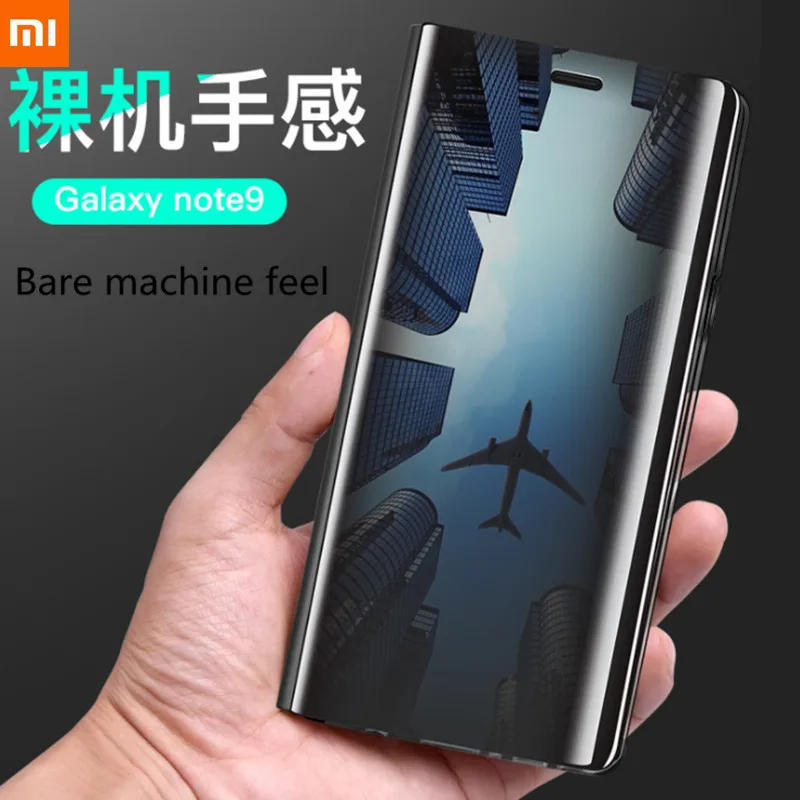 Xiaom Mirror Smart View Case Xiaomi Redmi 5 Plus 6A Note7 5 4X 6 Pro Flip Leather Stand Case Xiaomi 9 Max3 F1 Mi 8 Lite Cover