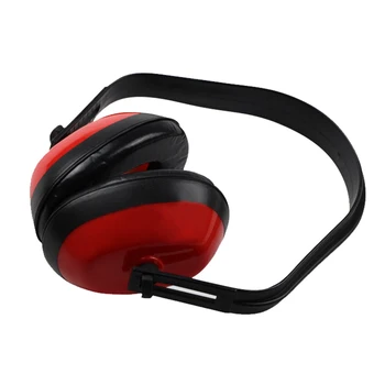

MOOL Soft Foam Ear Muff Hearing Protection For Shooting Hunting Loud Noise Reduction Red