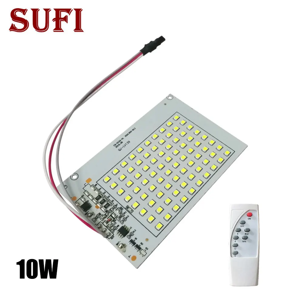 

High Power 10W Solar Flood Light Source Board with Remote Control LED Floodight Spotlights 3.2/3.7V for LED Outdoor Garden Lamp