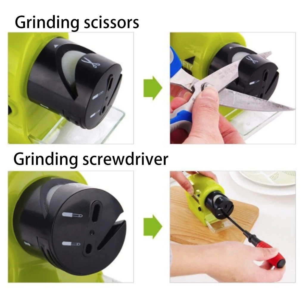 Professional Electric Knife Sharpener Motorized Knife Sharpener Motorized High-Speed Sharpening Rotating Household Tool