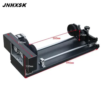 

Bottle,glass cylinder 4 wheel roller type rim-drive rotary attachment rotation axis for CO2 laser engraving and cutting machine