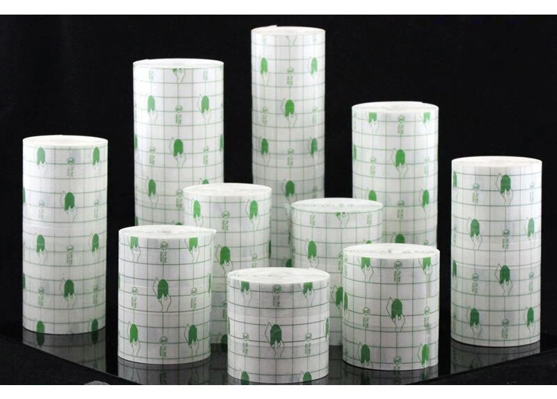 2 Pcslot Medical Transparent Adhesive Tape Bath Waterproof anti-allergic Medicinal pu membrane Wound Dressing Fixation Tape (9)