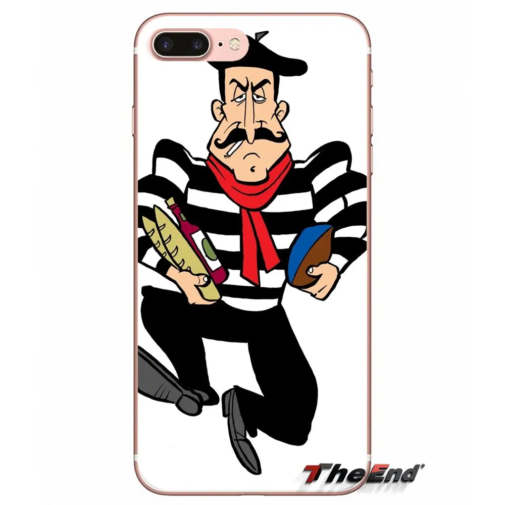 Для iPhone X 4 4S 5 5S 5C SE 6 6S 7 8 Plus Samsung Galaxy J1 J3 J5 J7 A3 A5 2016 2017 прозрачный мягкий чехол Франция