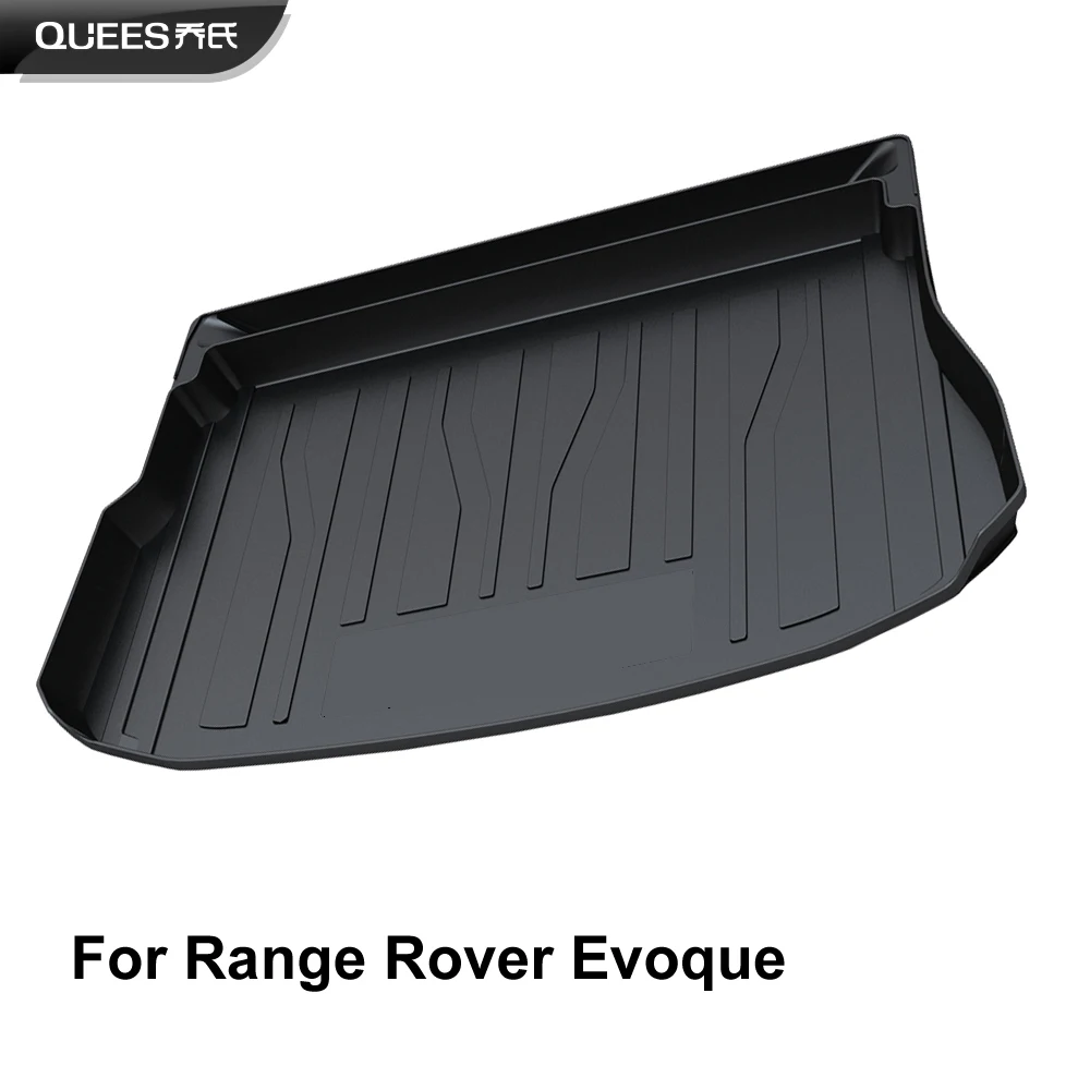QUEES Custom Fit Cargo Liner Carpet Tray Mat for Land Rover Range Rover