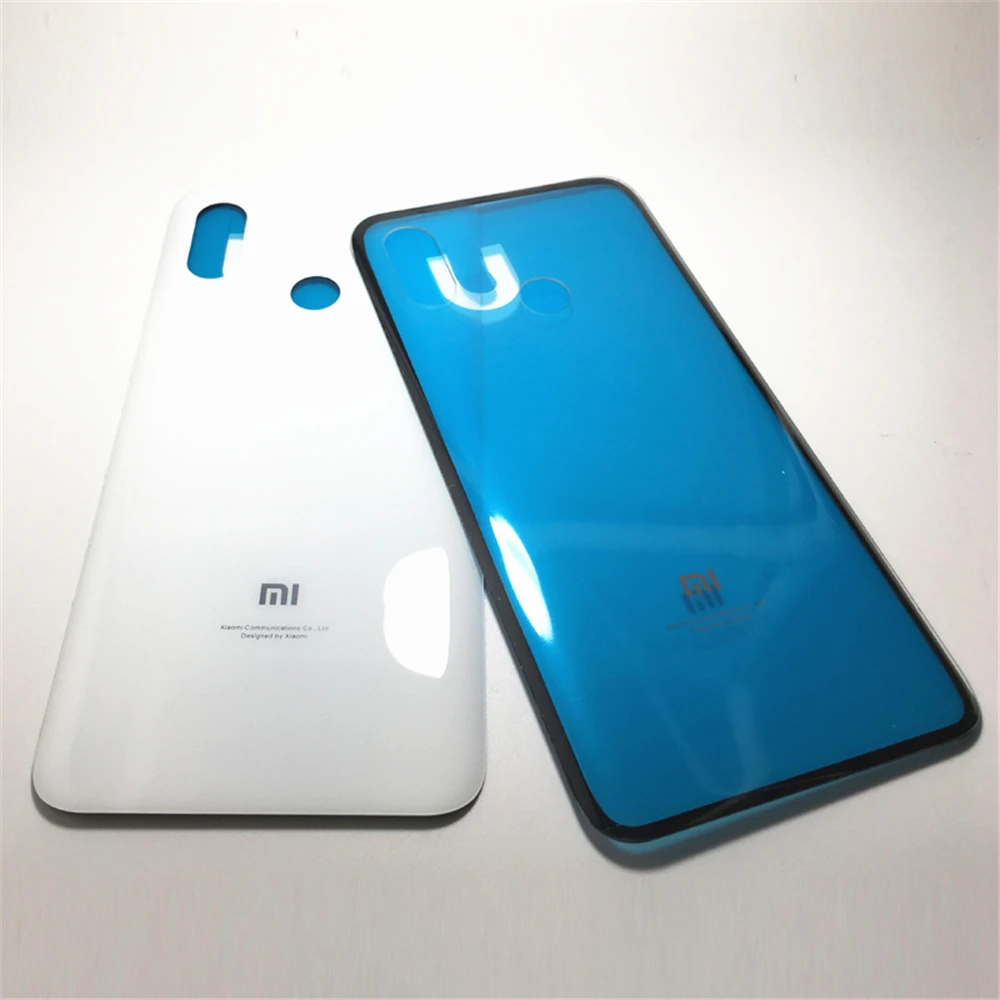 5x оригинальный mi 8 задняя крышка Батарея случае 3D Стекло Корпус дверь Замена для