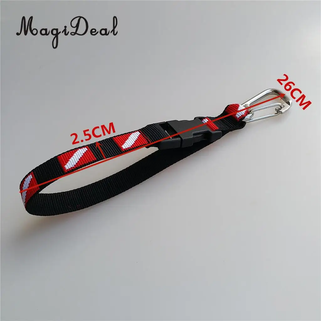 MagiDeal Fins Mask Camera Light Keeper Webbing Lanyard Strap for Underwater Scuba Diving Swim Snorkeling BCD