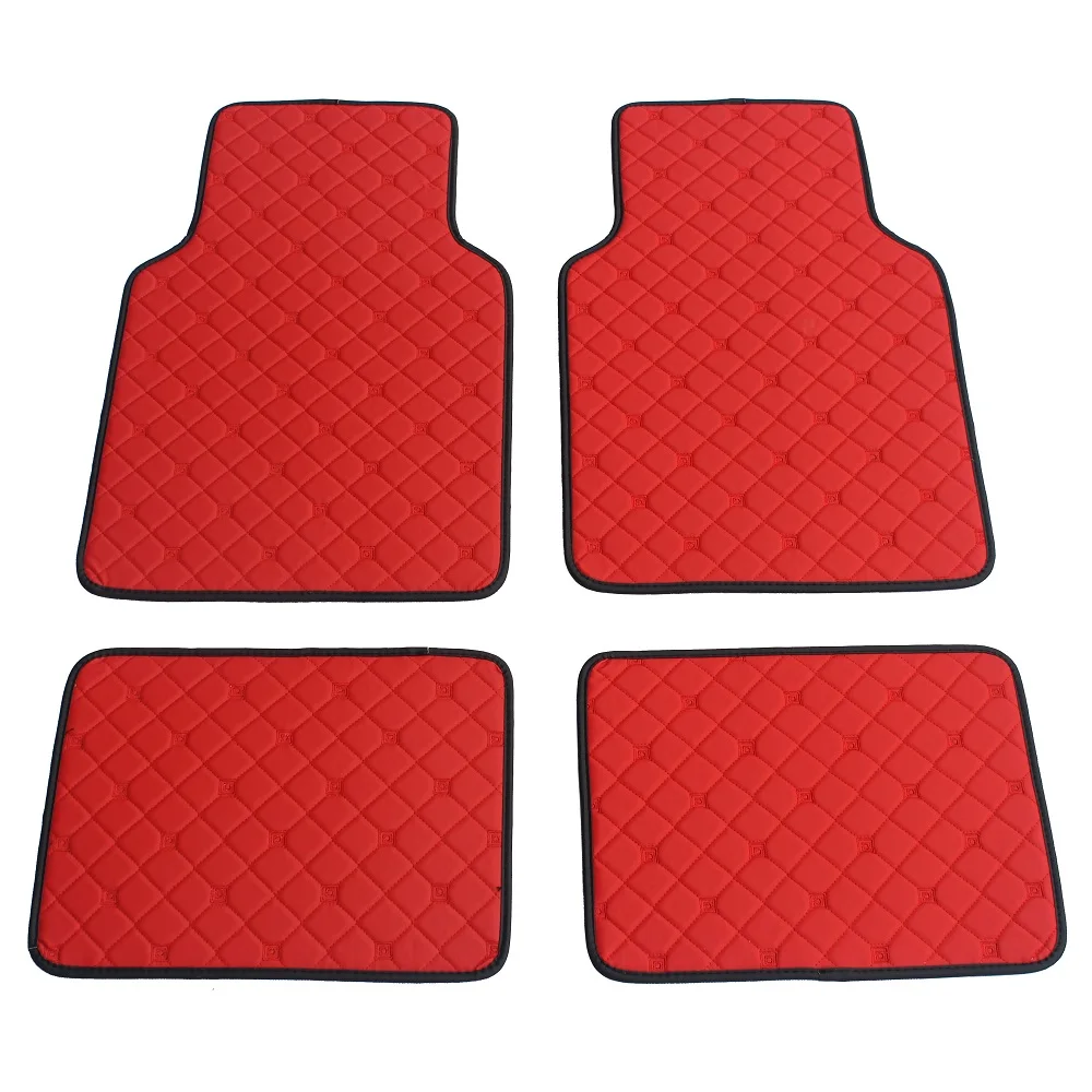 Custom Universal Right hand driveLeft hand drive Car Floor Mats For Renault 2018 Car Styling new arrival Car floor Mats Carpets