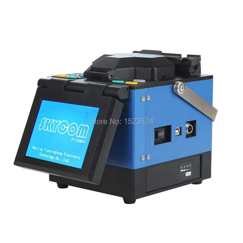 Skycom T-108H Fusion Splicer Machine Fiber Optic
