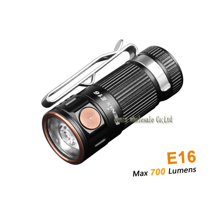 Fenix E16 Cree XP L HI нейтральный белый СВЕТОДИОДНЫЙ Фонарик Max 700 люмен 16340/CR123A EDC|Фонарики