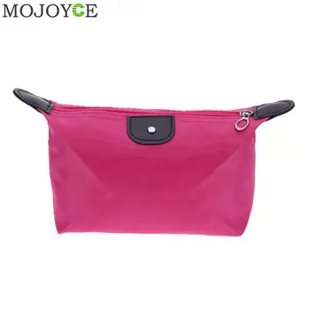 

Women Fashion Candy Color Makeup Bag Dumpling Cosmetic Bags Soft Portable Make Up Bag Travel Cosmetic Case Storages 11 Colors
