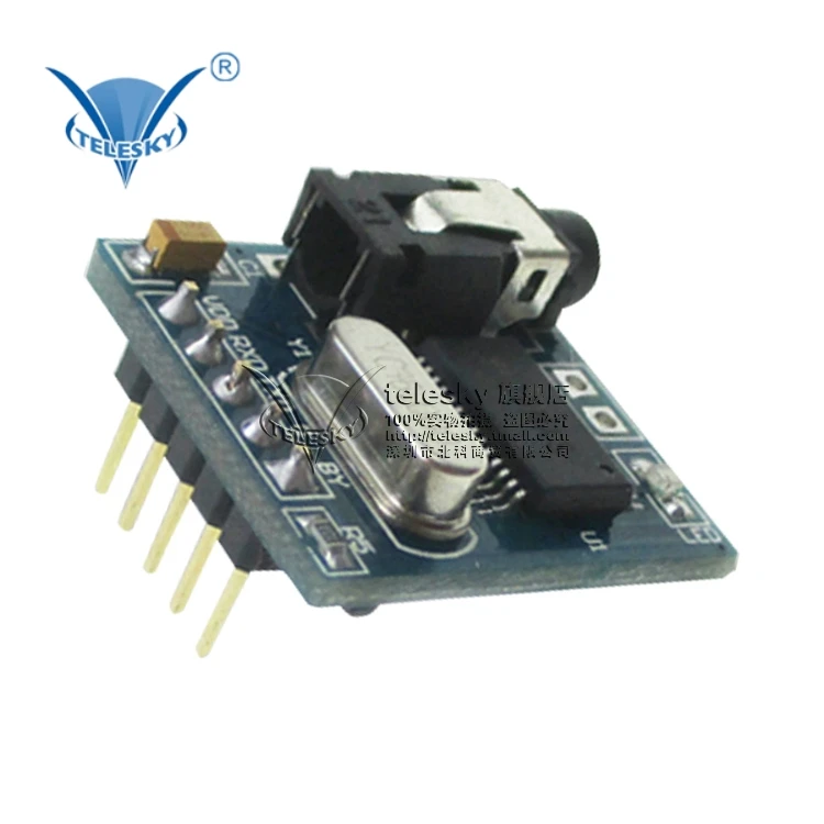 

Voice synthesis module text to voice TTS live pronunciation SYN6288 to send VB source voice module
