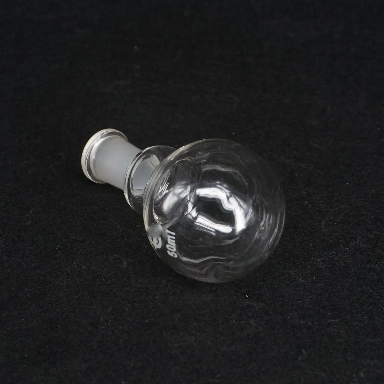 Лабораторная стеклянная колба Quickfit 14/23 50 мл|laboratory glass flask|glass flaskflask round bottom |