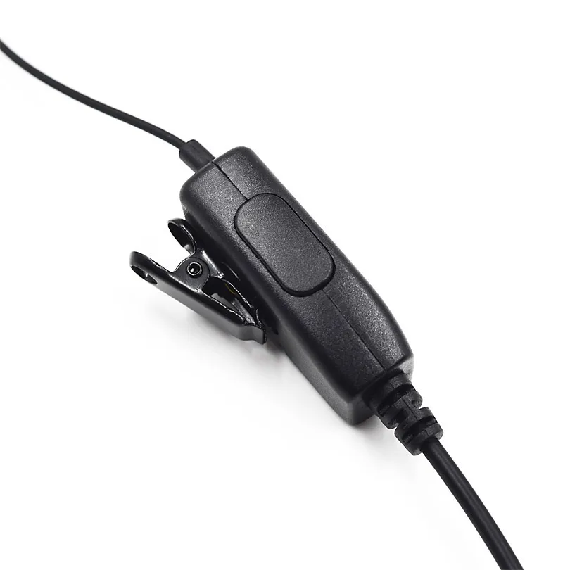 XQF 1 проводная гарнитура с зажимом для ушей функция PTT Mic Baofeng UV 5R 5RA Plus BF 888S 6R