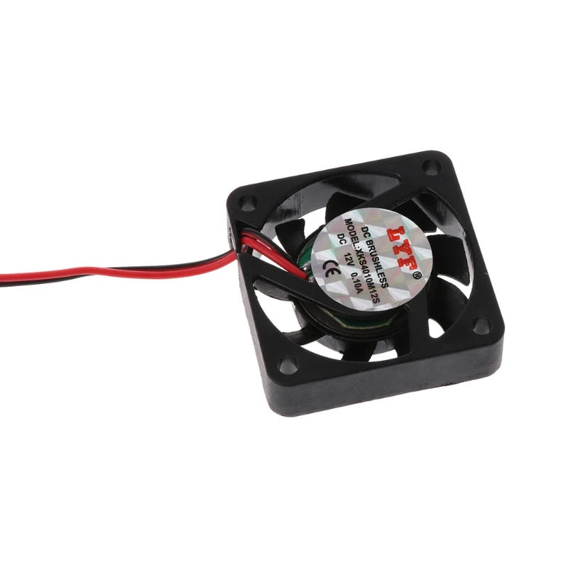 

2 Pin Cool DC 12V 40mm Cooler Cooling Fan Brushless For VGA Video Graphics