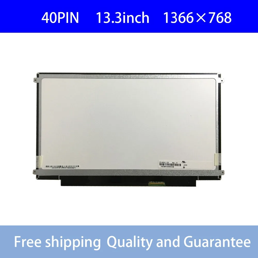 

Free shipping lcd matrix B133XW01 V.2 v.3 N133BGE-LB1 LP133WH2 TLA4 for acer 3810T TM8371G 3820ZG laptop led screen left +right