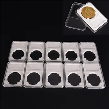 

1pc White Coin Storage Box Case Protector PCCB Protector NGC PCGS Grade Collection Box High Quality 40mm Fashion