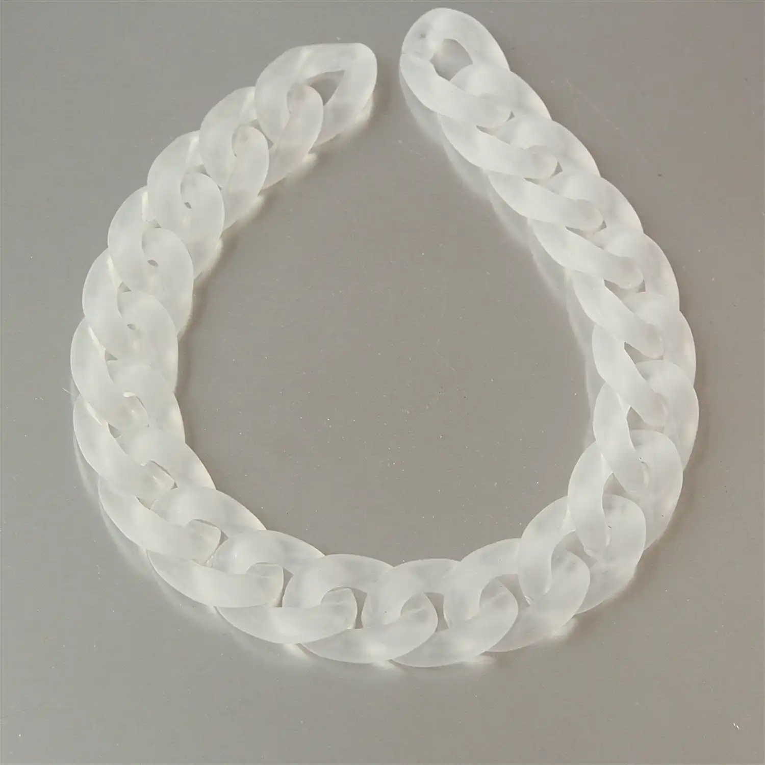 Acrylic Cuban Link Chain Factory Sale 