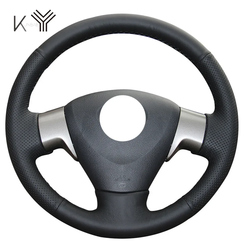 

Leather DIY Car Steering Wheel Cover Case for Toyota Corolla 2006-2010 Matrix 2009 Auris 2007-2009 Car Accessories