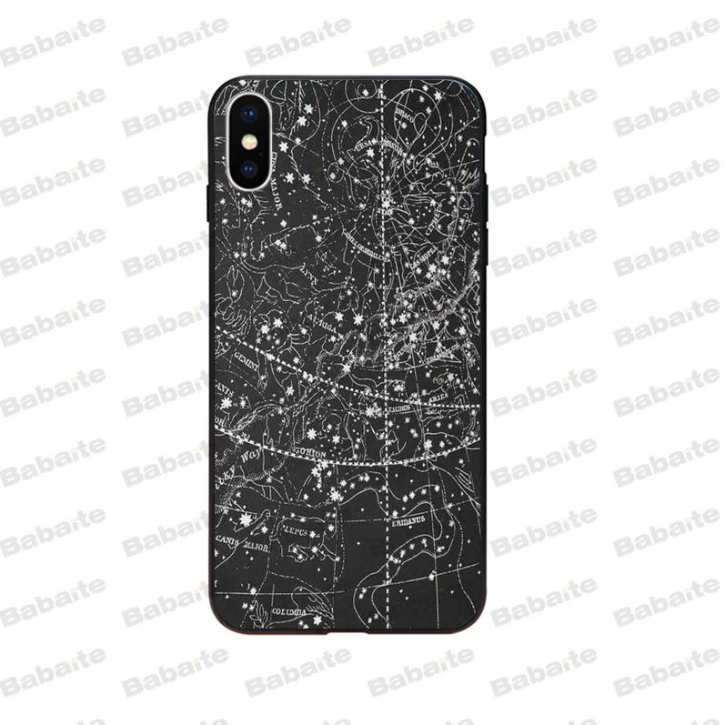 Outer Space Planet Spaceship Constellation Moon Stars 