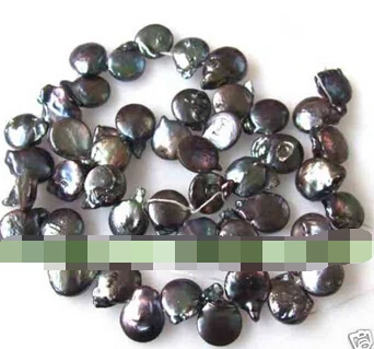 

Jewelry 00363 Freshwater Pearl 4x10mm flat Freeform Loose Beads 15''