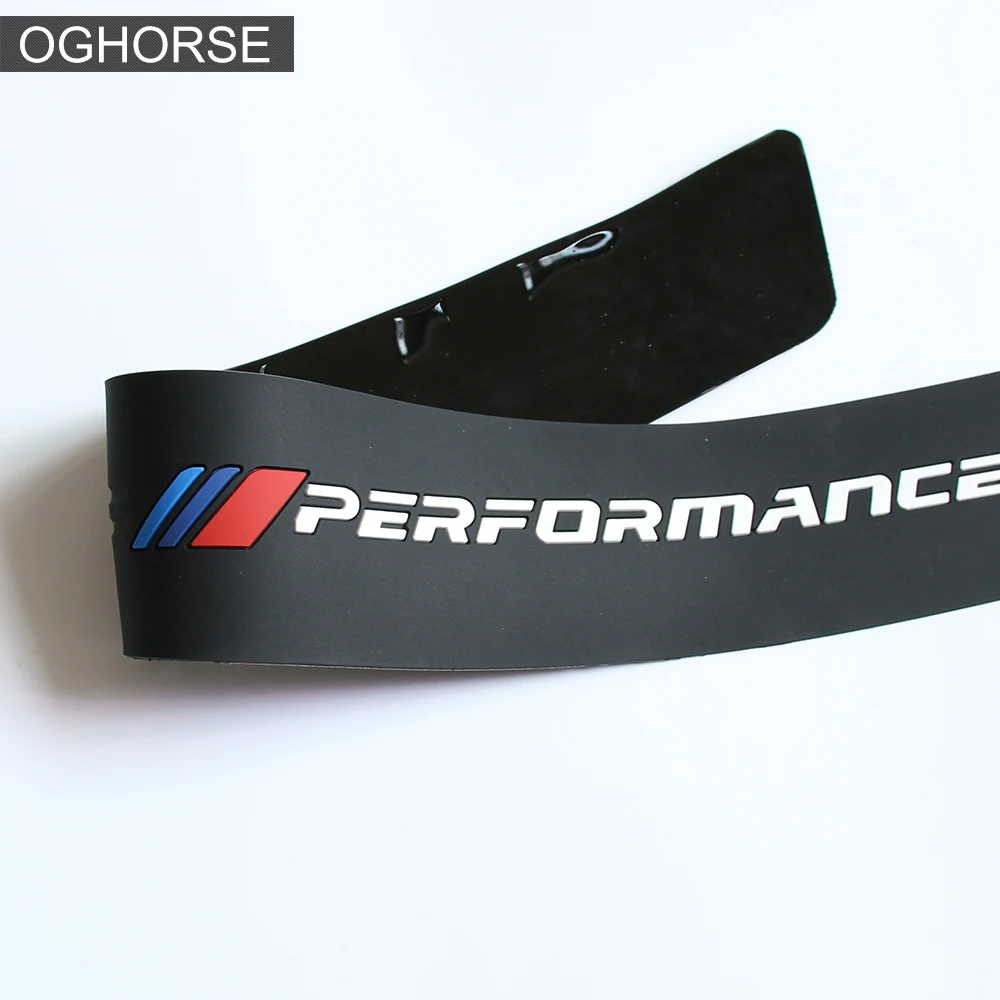 New Performance Rubber Car Rear Bumper Trim Guard Plate Scuff Protector Sticker Protection Cover Fo