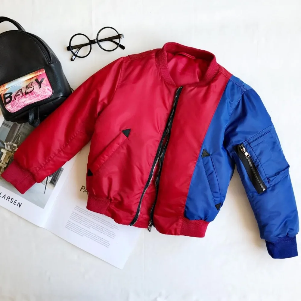 

Boys winter thicken warm jacket cotton-padded winter baby coat