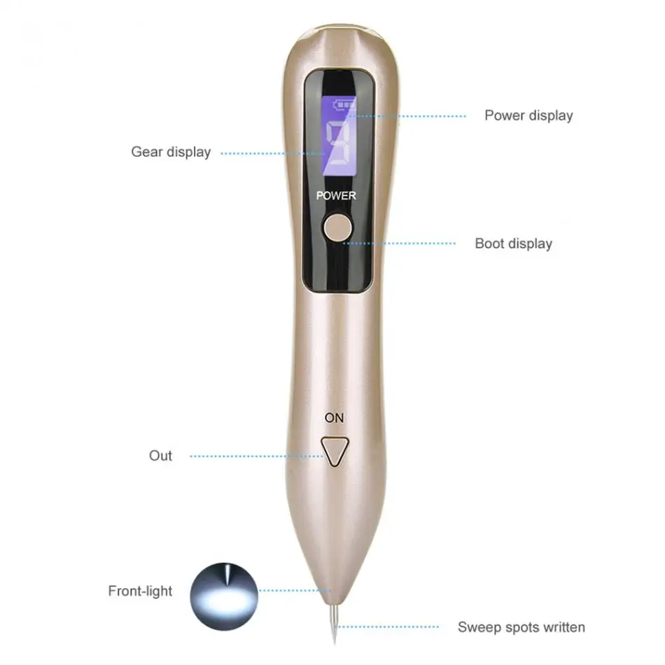 Обновленный точечный прибор для удаления родинок, инструмент для красоты, машина для удаления веснушек, средство для удаления темных пятен для лица, средство для удаления бородавки