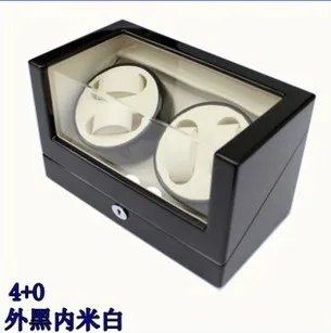

4+0 watch winder box Motor Automatic Rotation Display Box Good Quality as a gift