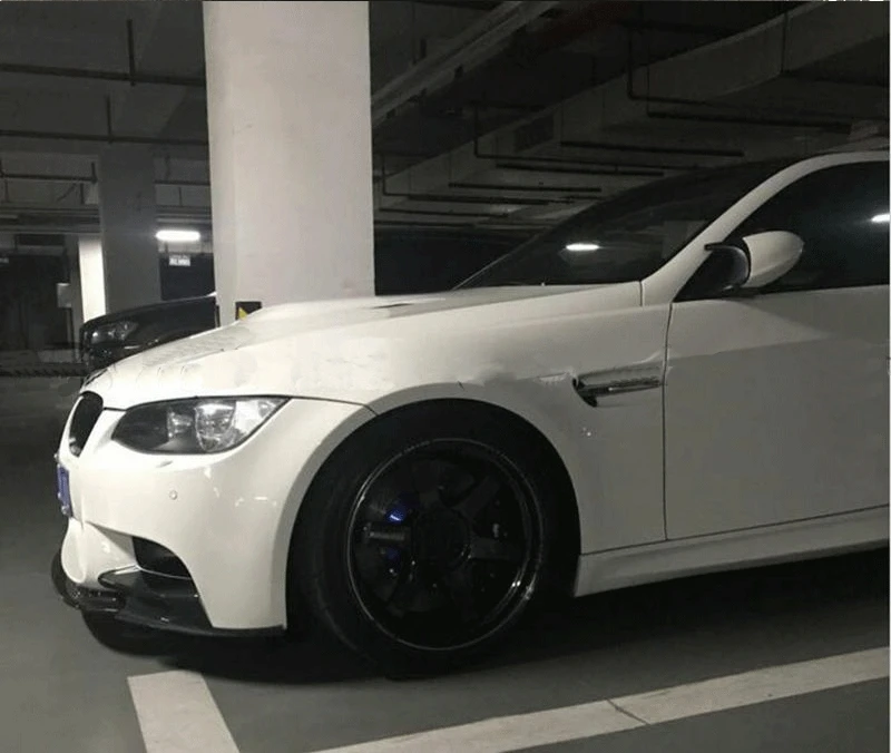 Стильный передний бампер спойлер из углеродного волокна для BMW E90 E92 E93 M3 передний бампер 2008-2013