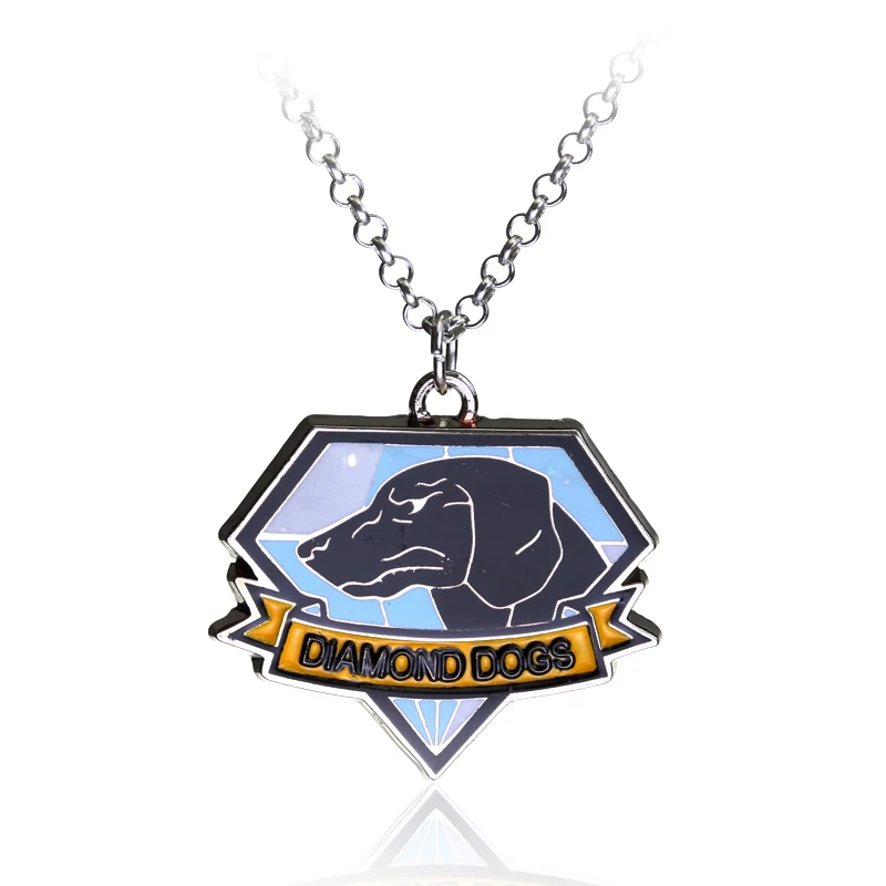 

Metal Gear Solid V the Phantom Pain Dogs of War Logo keychain Keyring Metal 3D Pendant Gift Collectibles