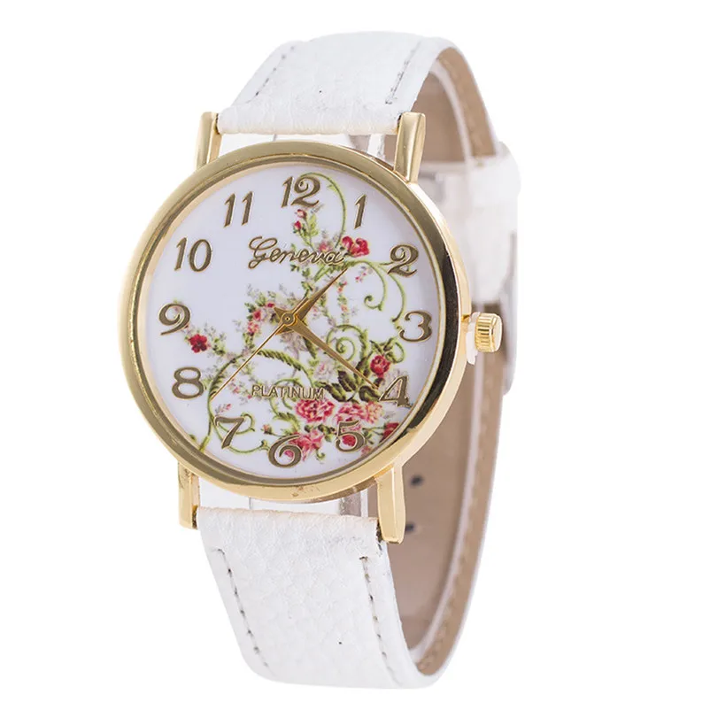 font b Watches b font font b Women b font Fashion Flowers bracelet font b