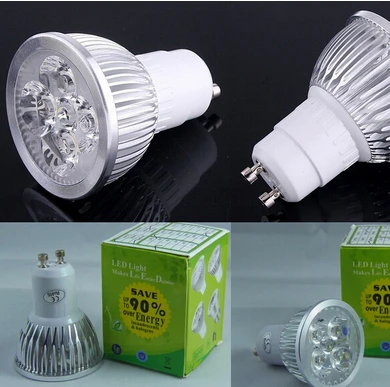 GU10 led 12 Вт 4*3 gu 10 Светодиодная лампа с регулировкой яркости светодиодный прожектор