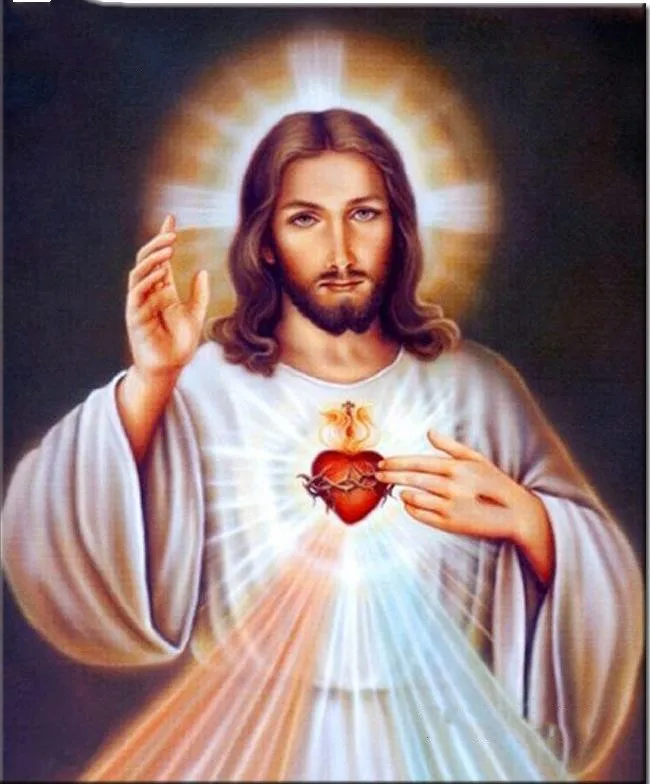 

Square Drill DIY Diamond Painting Cross Stitch Needlework 5D Diamond Embroidery religious Jesus Pattern Home Decor