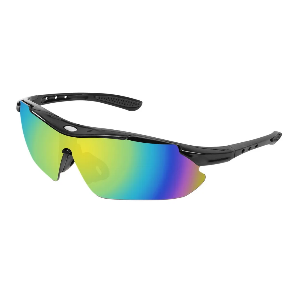 YOSOLO ветроустойчивые очки для мотокросса, очки с защитой от ультрафиолета, модные солнцезащитные очки унисекс для езды на мотоцикле - Название цвета: black frame