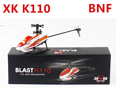 Compatível com Futaba Bnf sem Controle Blash Brushless 3d6g Sistema rc Helicóptero Remoto S-fhss xk K110 6ch