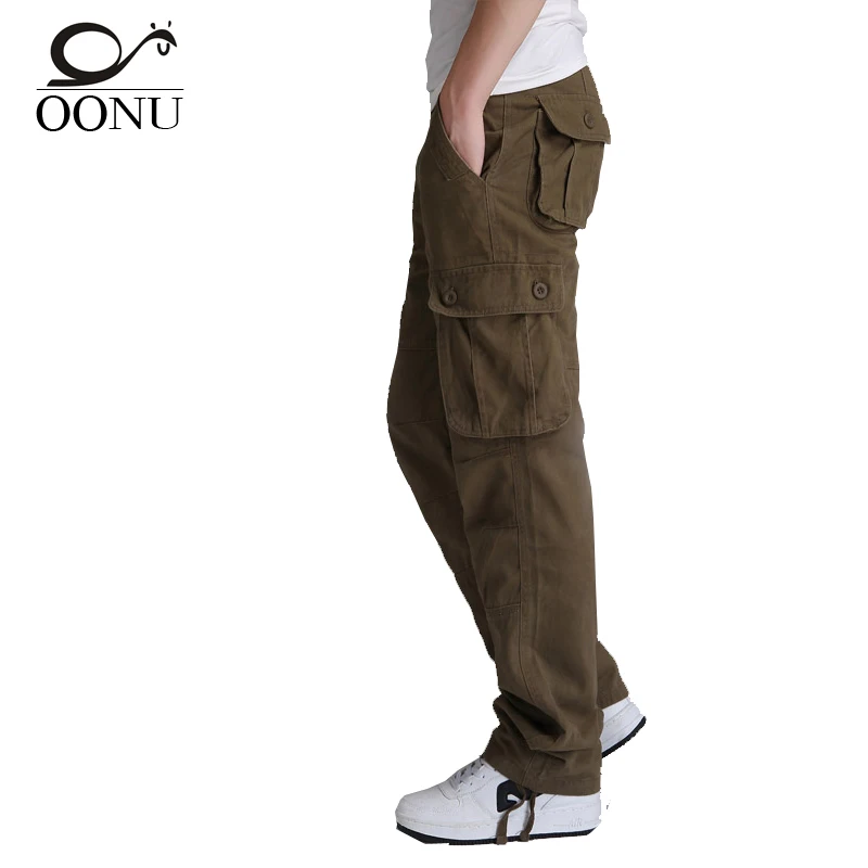 Free Shipping 30 44 High Quality Men s Cargo joggers Pants Military for Men Overalls tactical