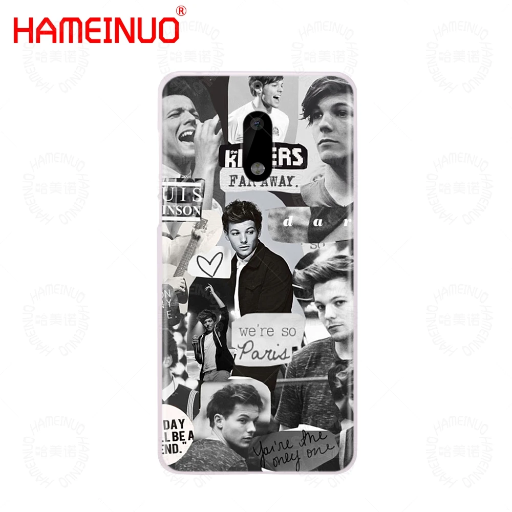 HAMEINUO One Direction 1d Louis Tomlinson cover phone case for Nokia 9 8 7 6 5 3 Lumia 630 640 640XL 2018