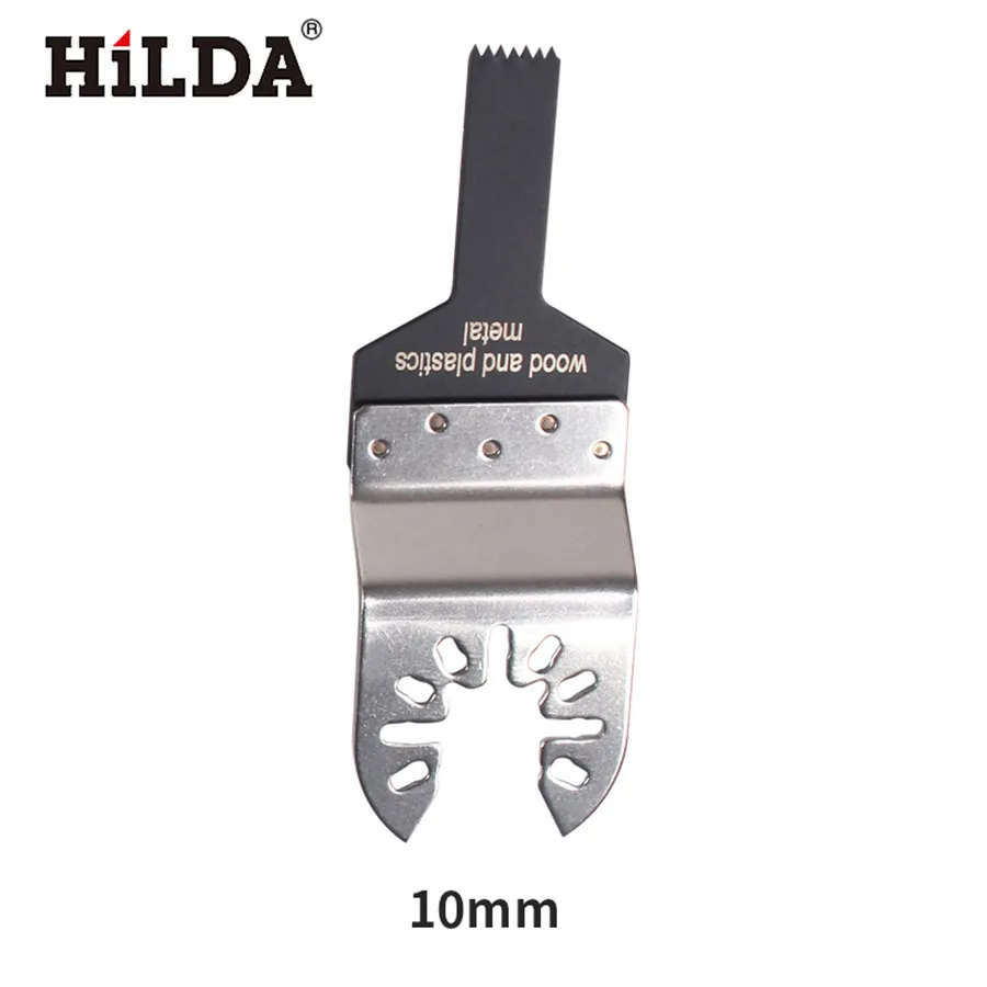 

10PCS 10-80 mm HSS Metal Oscillating Tool Saw blades Swing Multi-tool Woodwork Cutting Soft Metal Power Tools