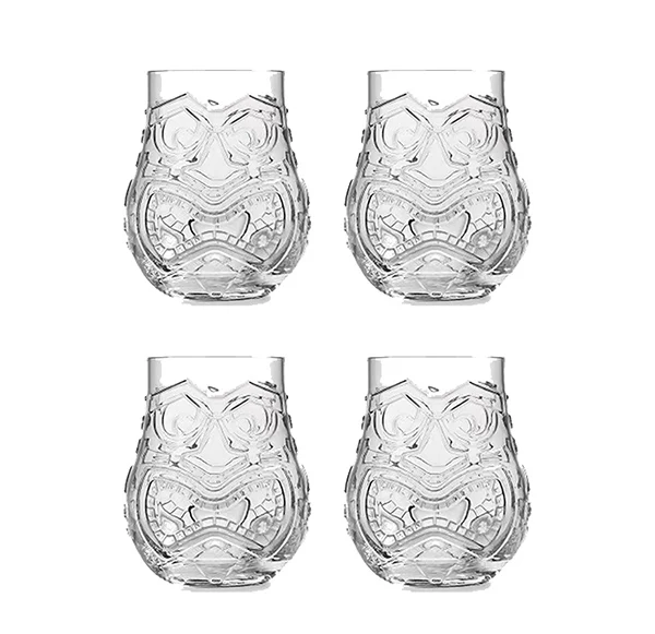 Set of 4 Коктейль конечная тики стекло тики Стекло сок стекло - Цвет: Set of 4