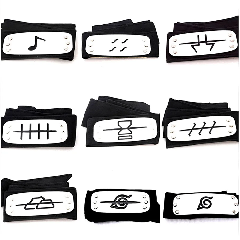 

Naruto Kakashi headband cosplay Costumes Accessories toys Props Itachi akatsuki madara Anime headband Props Hot