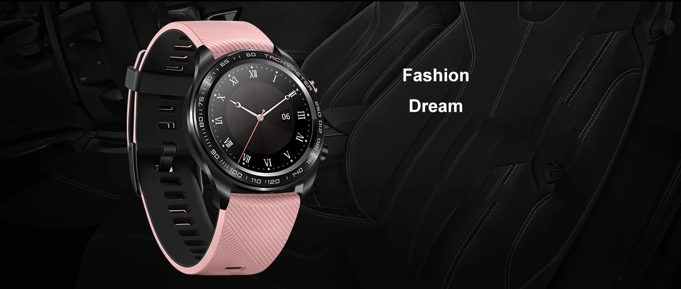 Huawei honor watch dream smartwatch 1,2 дюймов AMOLED сенсорный экран heartrate мониторинг BT4.2 BLE gps 5ATM водонепроницаемый