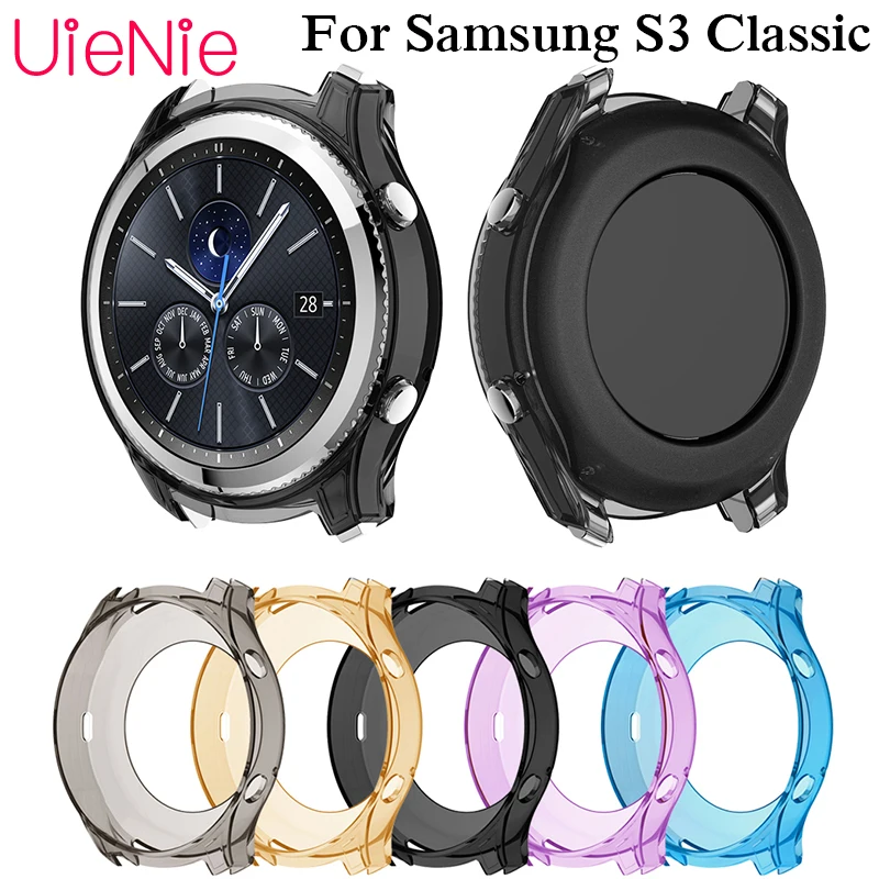 

Tpu Protective Case Cover Shell Accessories Frame Cases Protective For Samsung Gear S3 Smart Watch Dial protection