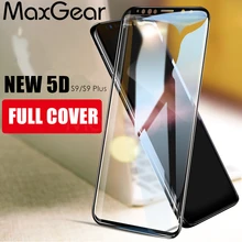 MaxGear 5D изогнутое закаленное стекло полное покрытие для samsung Galaxy S8 S9 Plus Защитная пленка для экрана для samsung Galaxy S9 стеклянный чехол