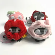 12 см Япония Косплей энергии пингвины и прекрасная птица аниме, плюшевая кукольный орнамент цепочка «кукла» подвесные игрушки рождественские подарки Новинка