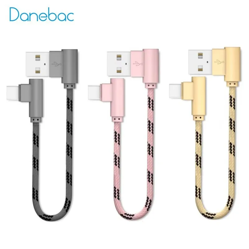 

90 Degree Short Usb C Type C Charger for huawei p20 pro lite nova 3e Honor 10 for samsung galaxy s9 s8 plus A3 A5 A7 2017 Note 9