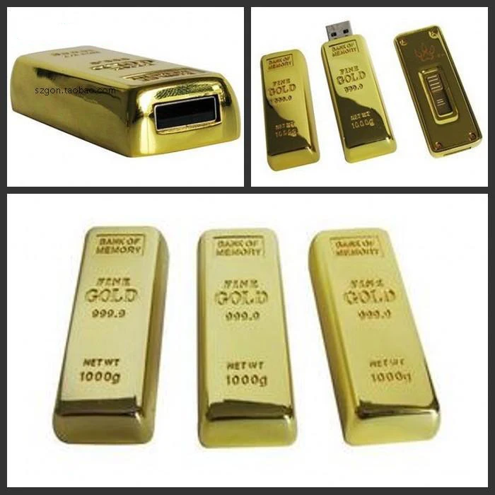 Usb флеш накопитель Gold Bar 3 0 ГБ 64 32 16 128 ТБ|disk on key|disk onusb flash drive 3.0 |